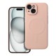 Etui Silicone Mag Cover do iPhone 15 Magsafe Pink