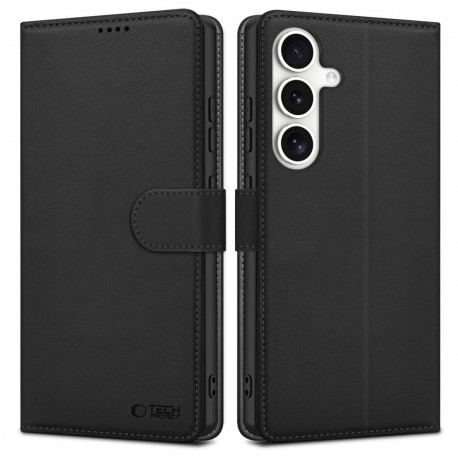 Etui Tech-Protect Book do Samsung Galaxy S25 FE Wallet Black