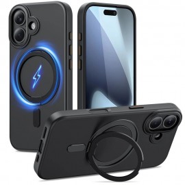 Etui Tech-Protect do iPhone 17 MagSafe Magring Matte Black