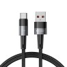 Kabel USB Typ C Tech-Protect Ultraboost USB-A/USB-C 66W 6A 1m Grey