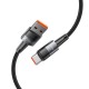 Kabel USB Typ C Tech-Protect Ultraboost USB-A/USB-C 66W 6A 1m Grey