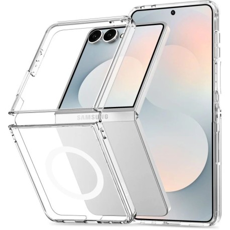 Etui Tech-Protect do Samsung Galaxy Z Flip8 MagSafe Flexair Hybrid Clear