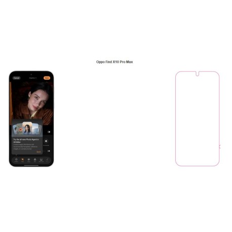 Folia Ochronna ZAGG Clear Protect do Oppo Find X10 Pro Max